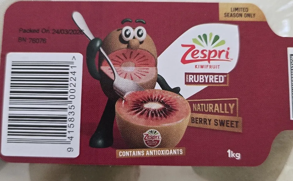Rubbed Kiwifruit