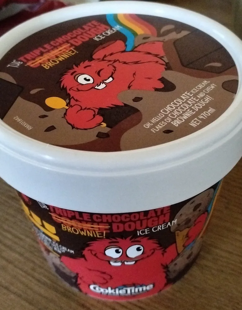 The Triple Chocolate Brownie Icecream