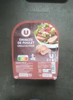 Émincés de poulet grillé au four