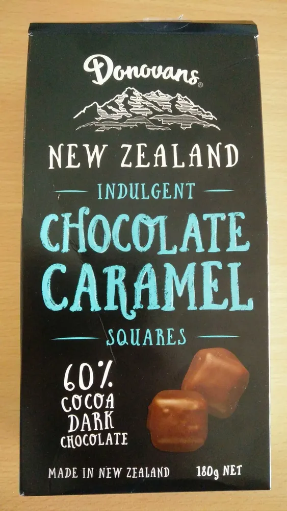 Indulgent chocolate caramel squares