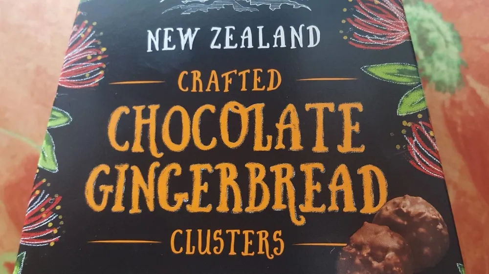 Crafted chocolate gingerbread