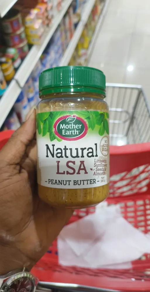 NATURAL PEAKUT BUTTER - Lsa Blend