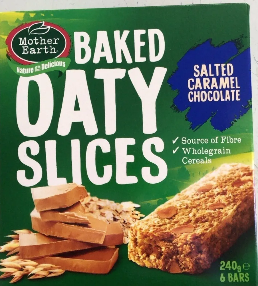 Salted Caramel Choc Baked Oaty Slices