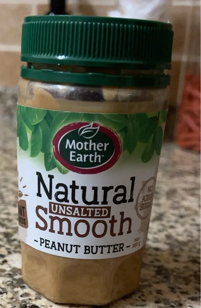 Natural Unsalted Smooth Peanut Butter