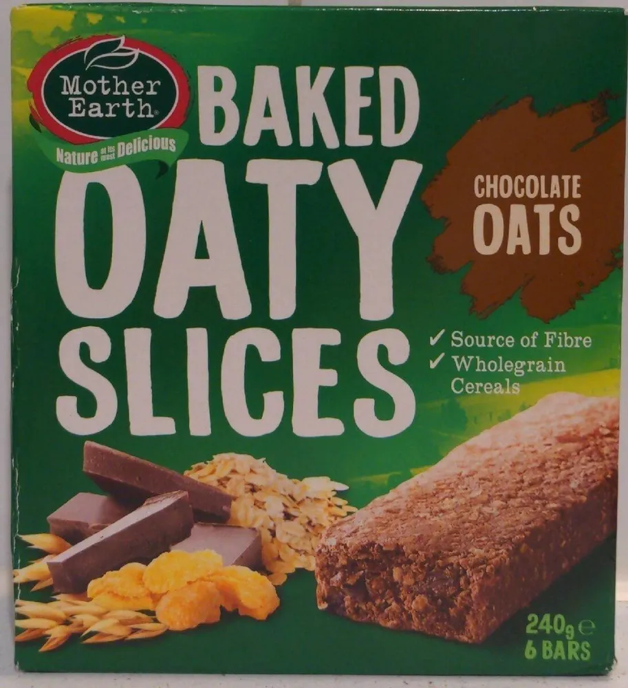 Baked Oaty Slices Chocolate Oats