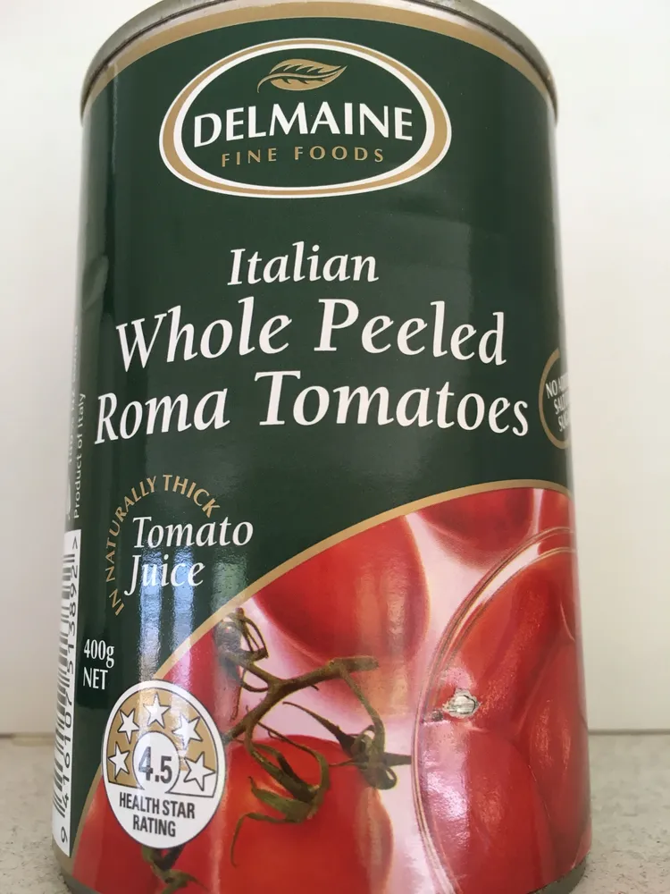 Italian Whole Peeled Roma Tomatoes