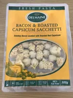Delmaine Fresh Sacchetti Bacon & Roasted Capsicum