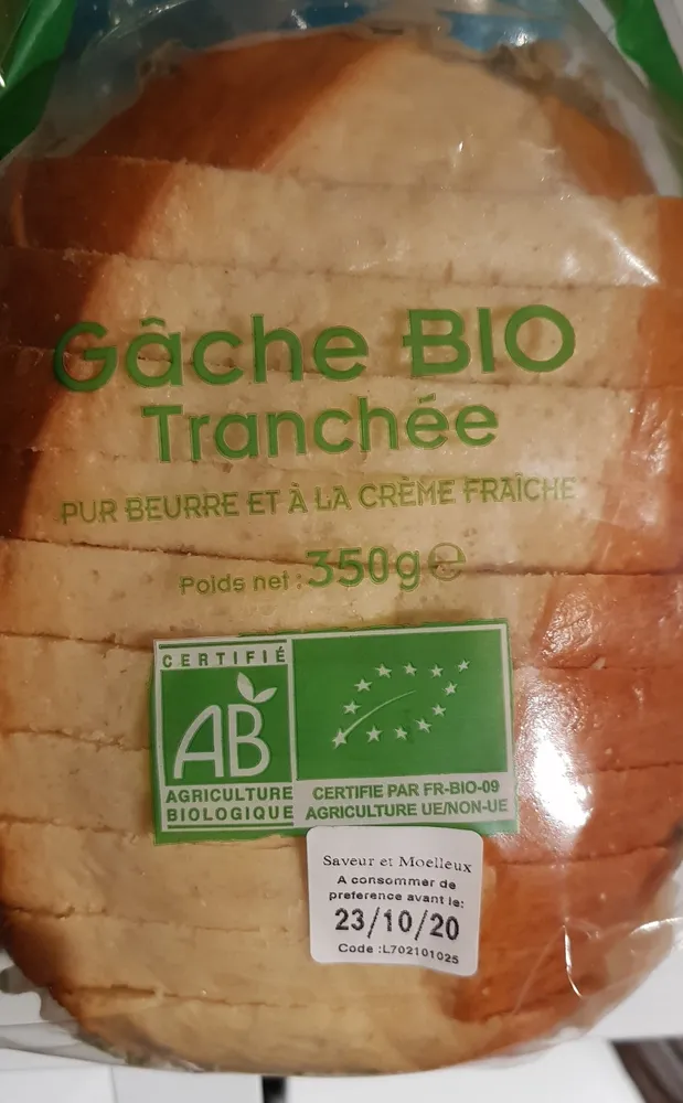 gache bio tranchée