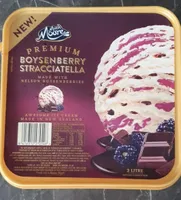 Boysenberry Stracciatella Ice Cream