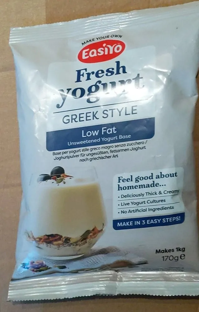 Fresh yoghurt Greek style low fat