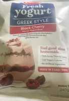 fresh yogurt greek style black cherry
