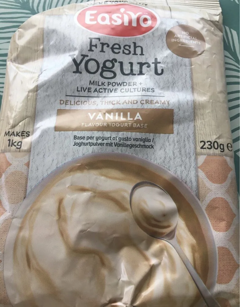 EASIYO VANILLE FRESH YOGURT
