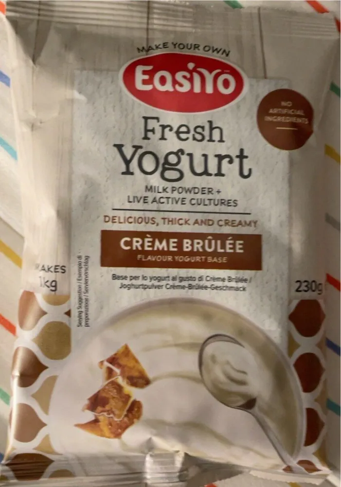 Fresh yogurt