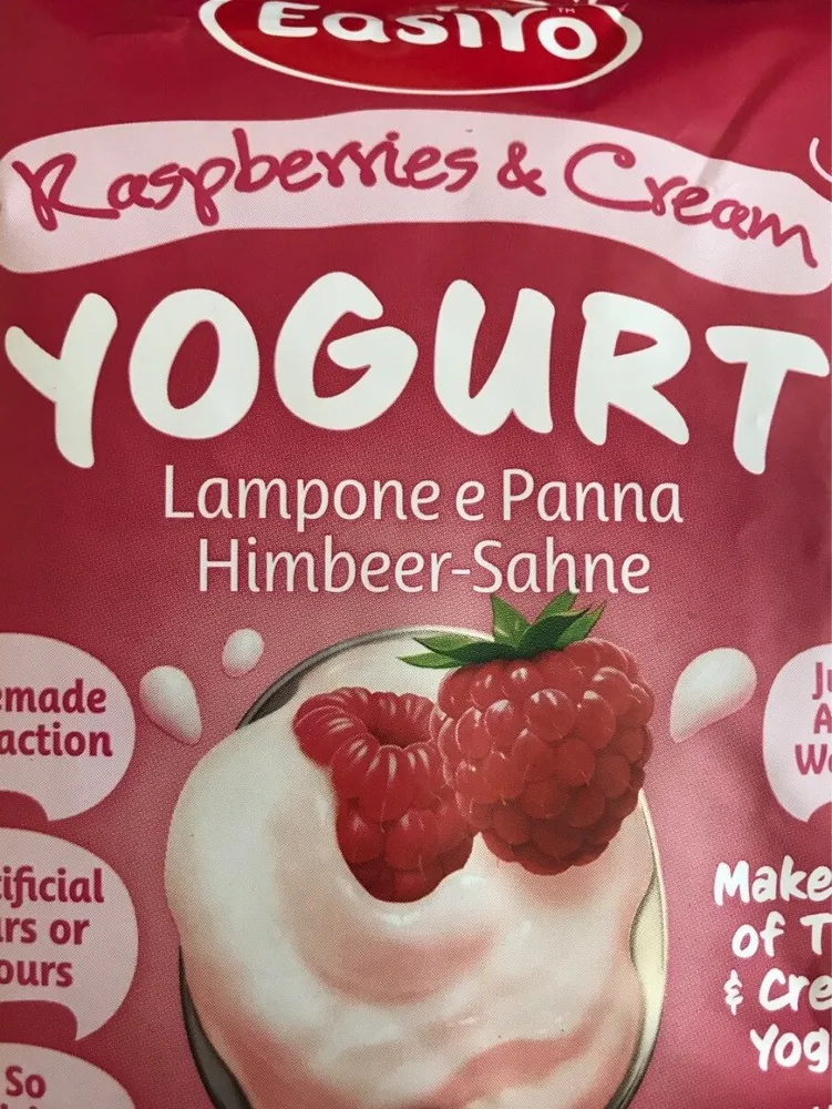 Raspberries & Cream Yogurt