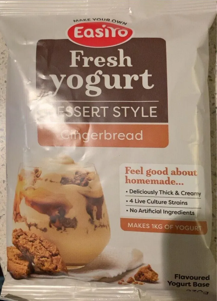 Fresh Yogurt Dessert Style Gingerbread