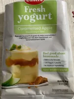 Fresh yogurt Caramelised Apple