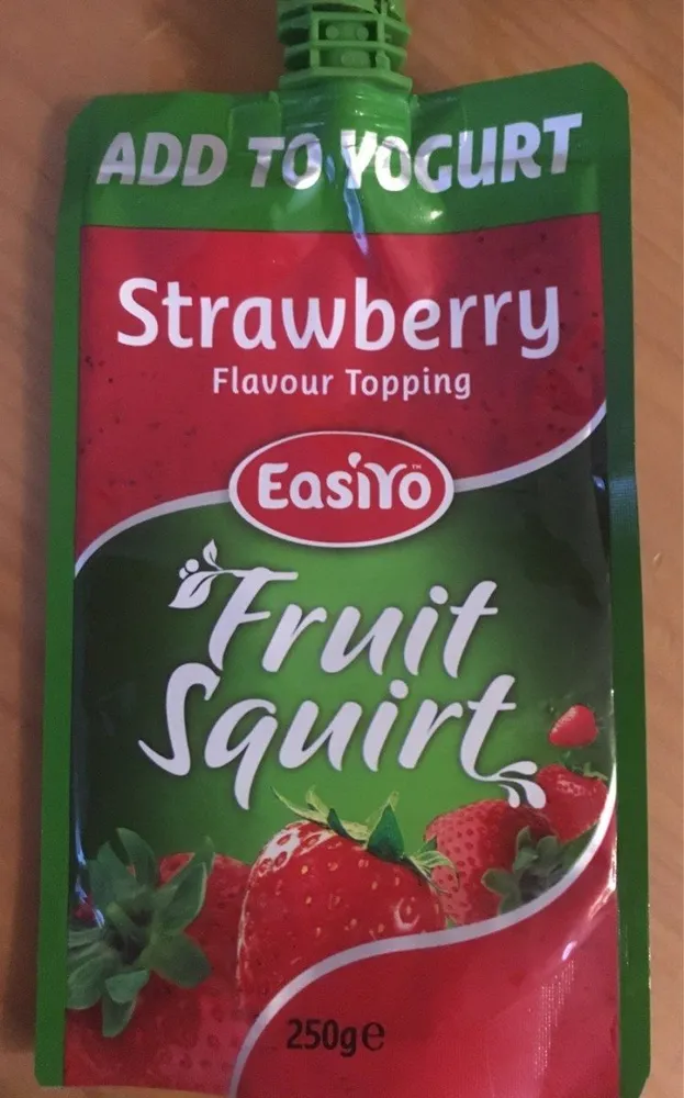 Easiyo Yoghurt Real Fruit Squirt Topping - Strawberry