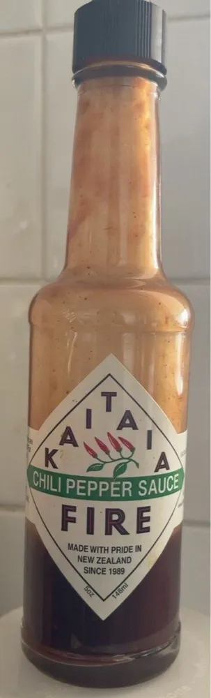 Kaitaia Fire Chilli Pepper Sauce