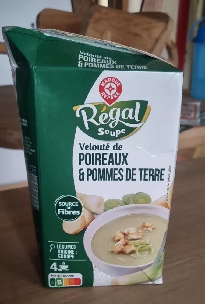 Velouté poireaux et pommes de terre