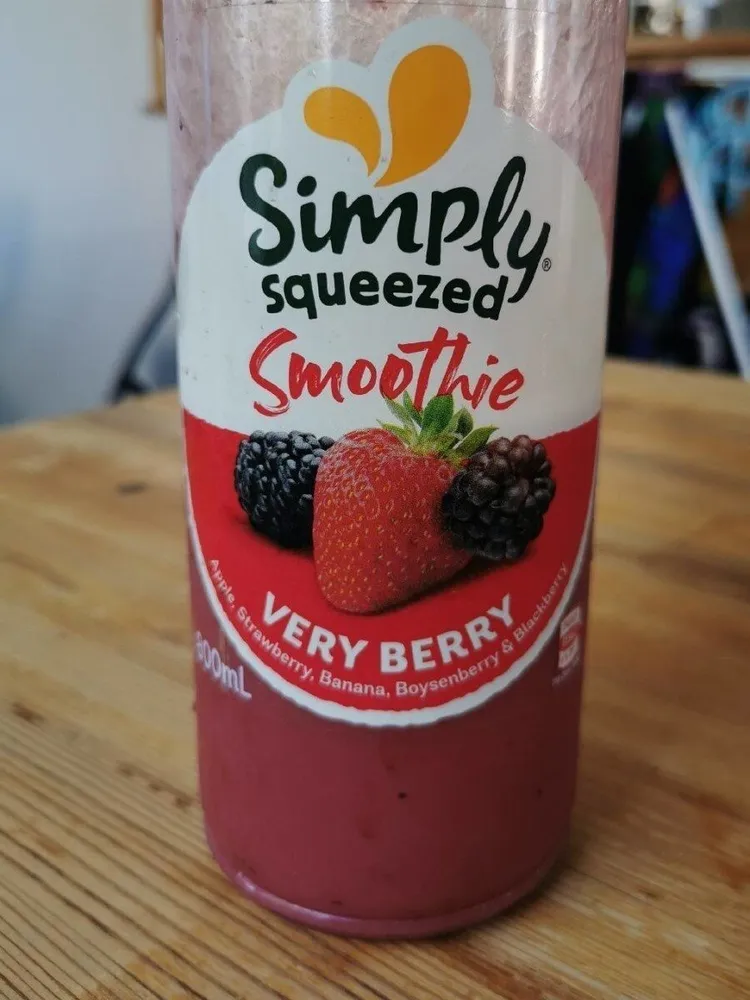Simply Squeezed Smoothie Berry