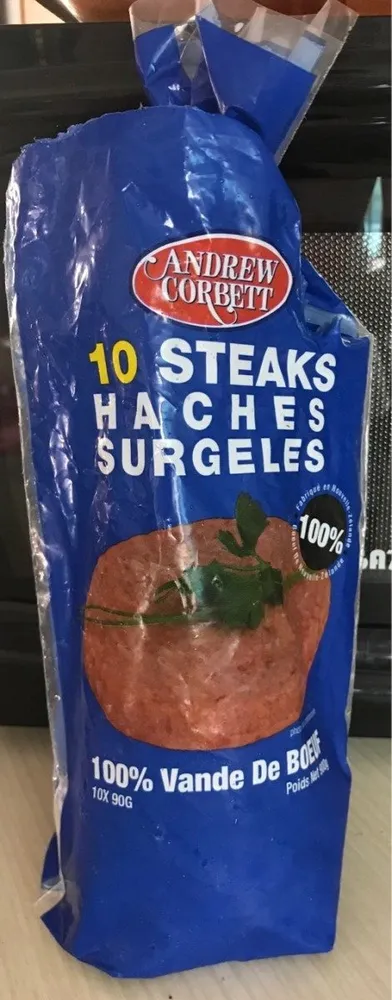 10 Steaks Hachés Surgelés