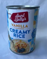 Vanilla creamy rice