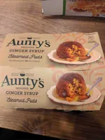 Ginger syrup steamed pudding