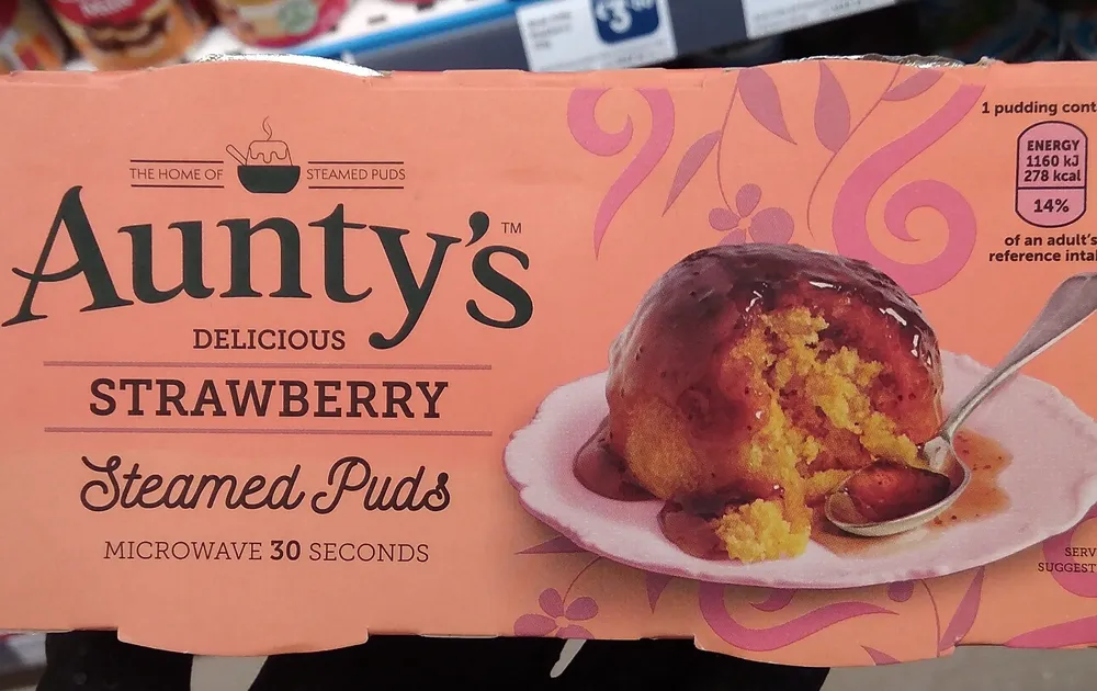 Strawberry Steamed Puds