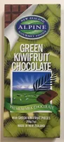 Green kiwifruit chocolate