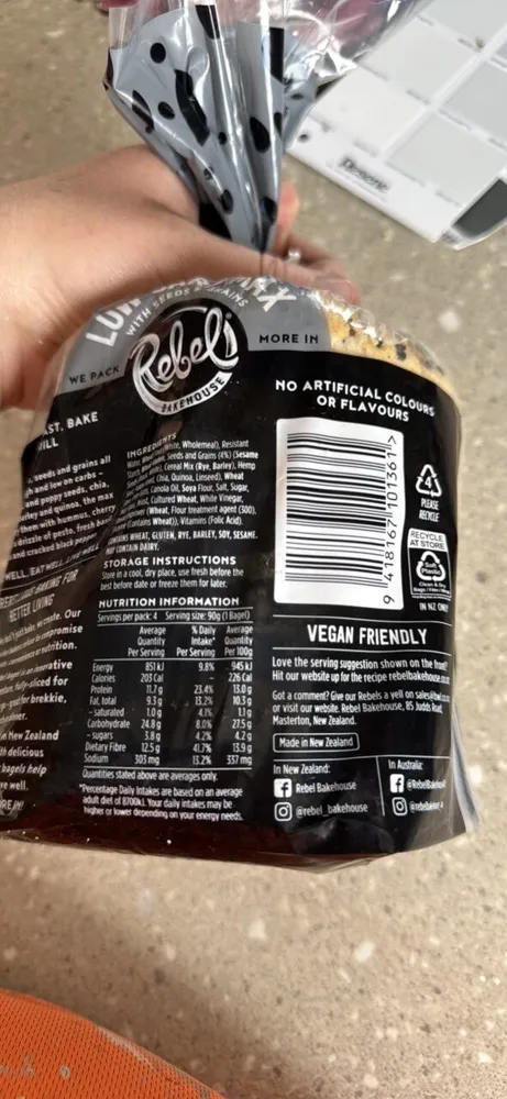 Low Carb Max Bagel