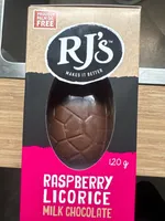 Raspberry Licorice Chocolate Egg