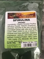 Spirulina organic