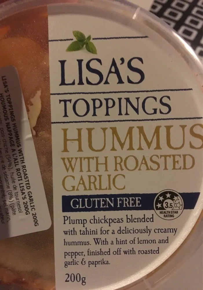 Hummus whith roasted garlic