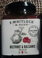 Beetroot & balsamic sauce