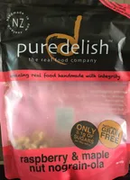 Cereals - Raspberry & Maple Nut Nograin-ola