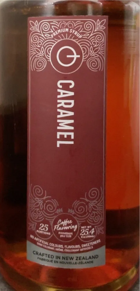 Caramel coffee flavouring