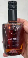 Caramel syrup for coffee