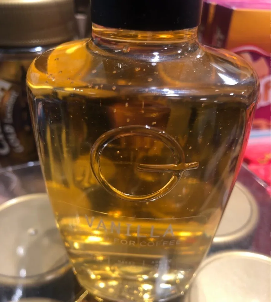 Vanilla syrup for coffe