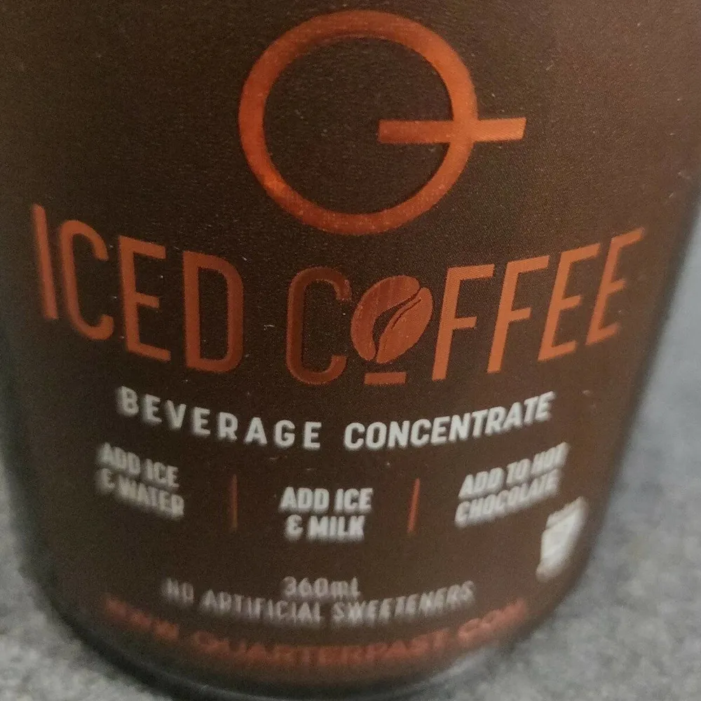 Iced Coffee Concentrate