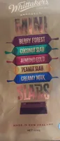 Whittakers mini assorted slabs