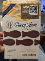 Milk Chocolate Pineapple Marshmallow Fish Bites