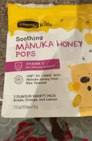 Manuka honey pops