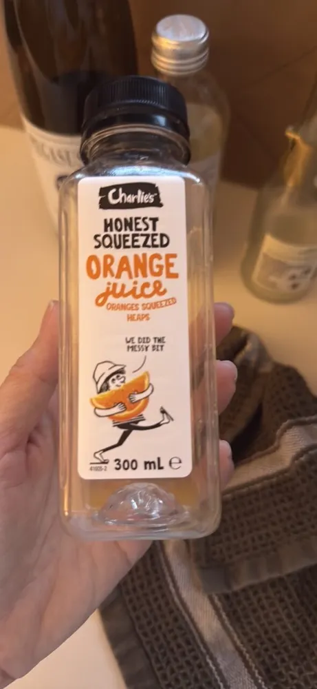 HONEST SQUEEZED ORANGE juice