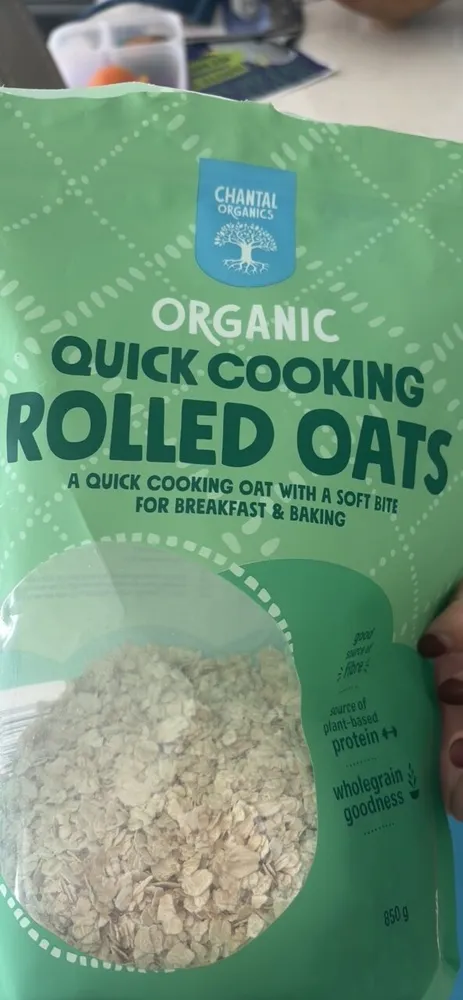 Organic Quick Cooking Rolled Oats