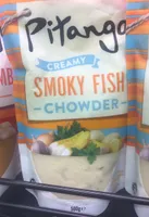 Smoky fish chowder soup