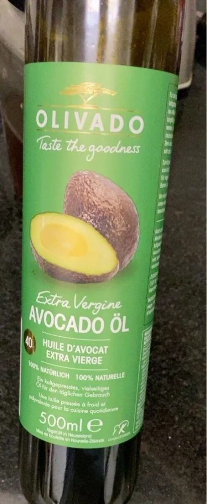 Huile d’avocat extra vierge
