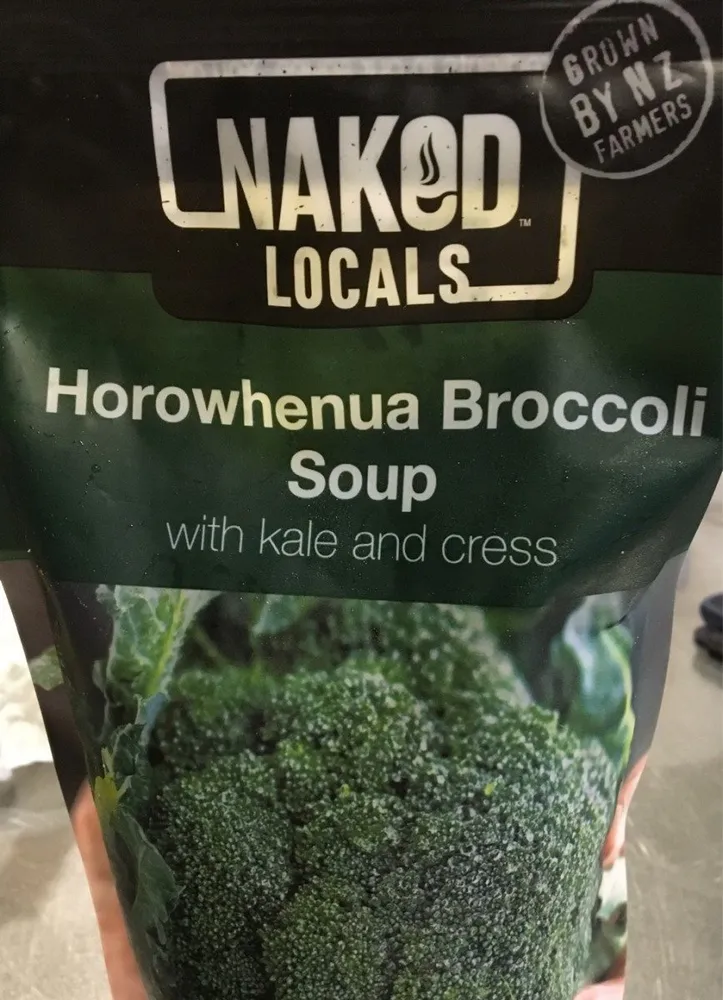 Horowhenua broccoli soup