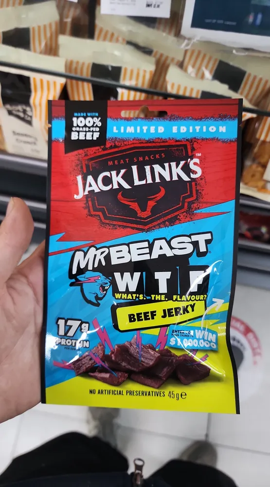 Beef Jerky Mr Beast Flavour