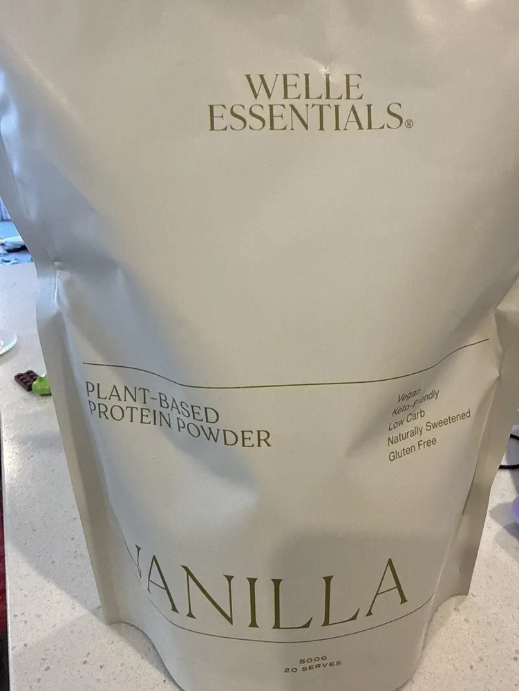 Plant-based Vanilla Protein Powder
