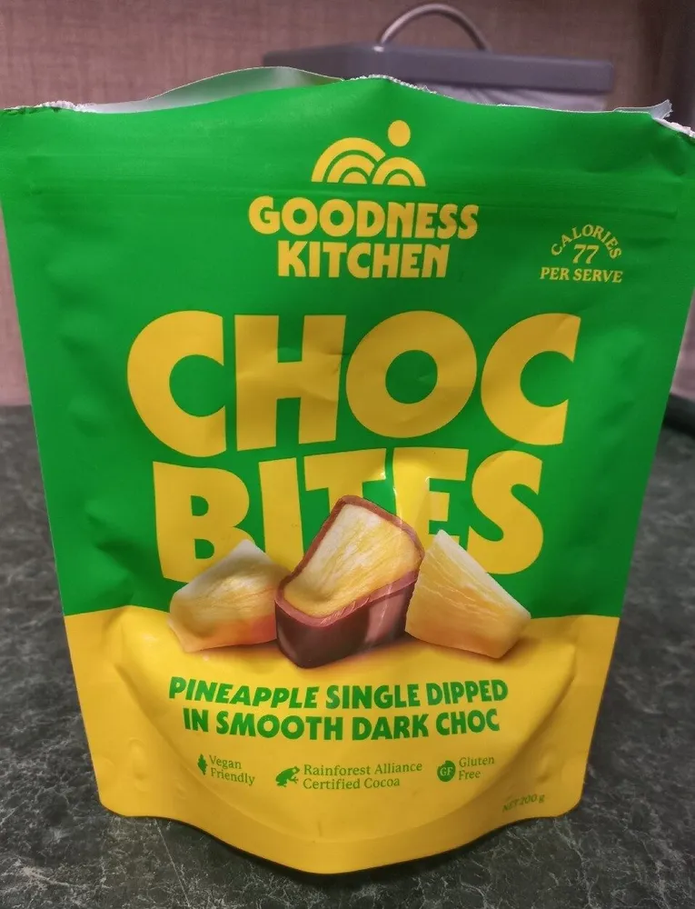 Pineapple Single Dipped In smooth Dark Chocolate